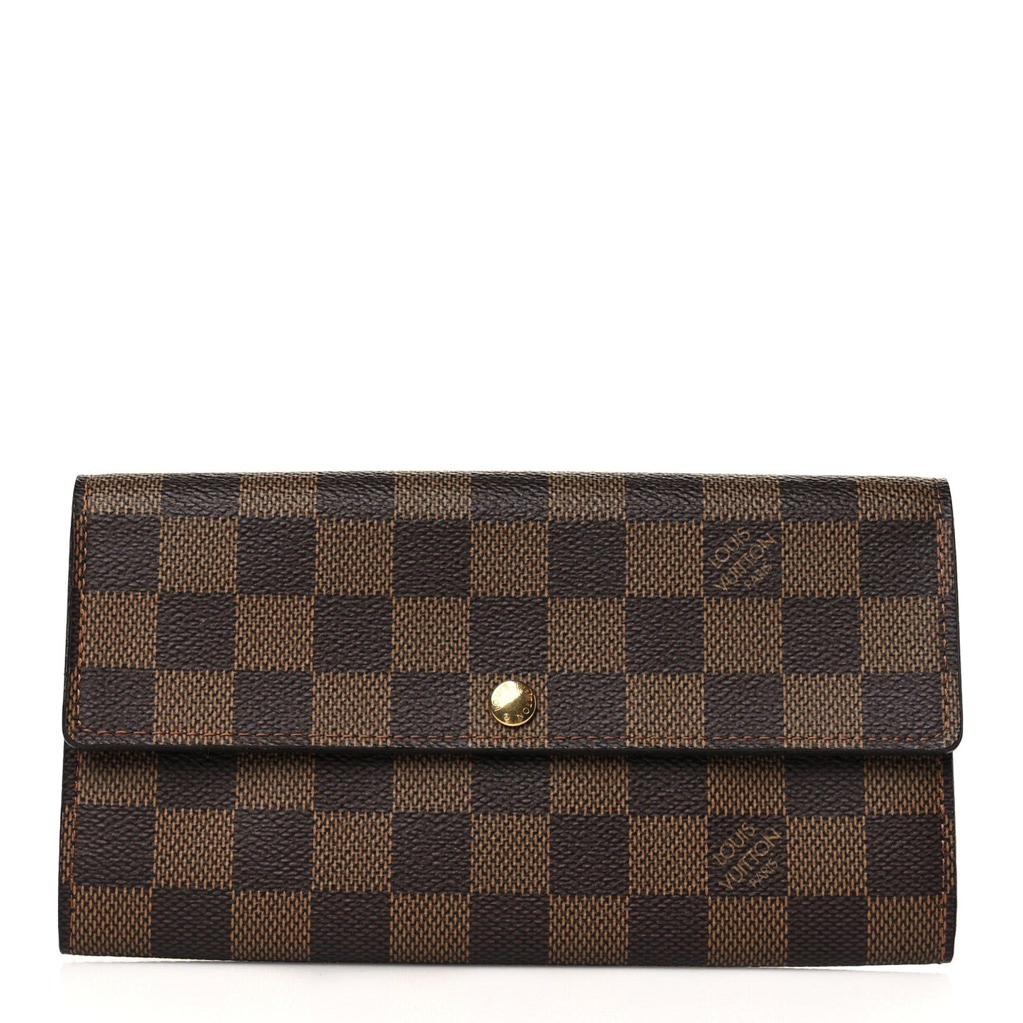 LOUIS VUITTON DAMIER EBENE SARAH WALLET