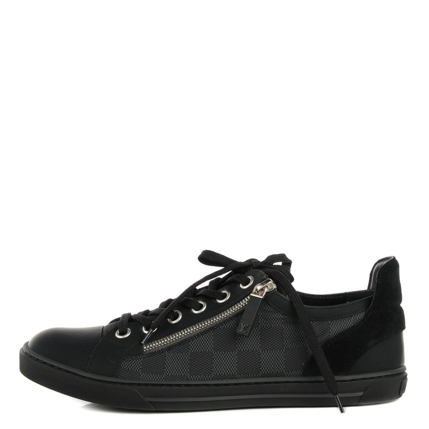 LOUIS VUITTON DAMIER GRAPHITE AVENTURE ZIP UP SNEAKERS