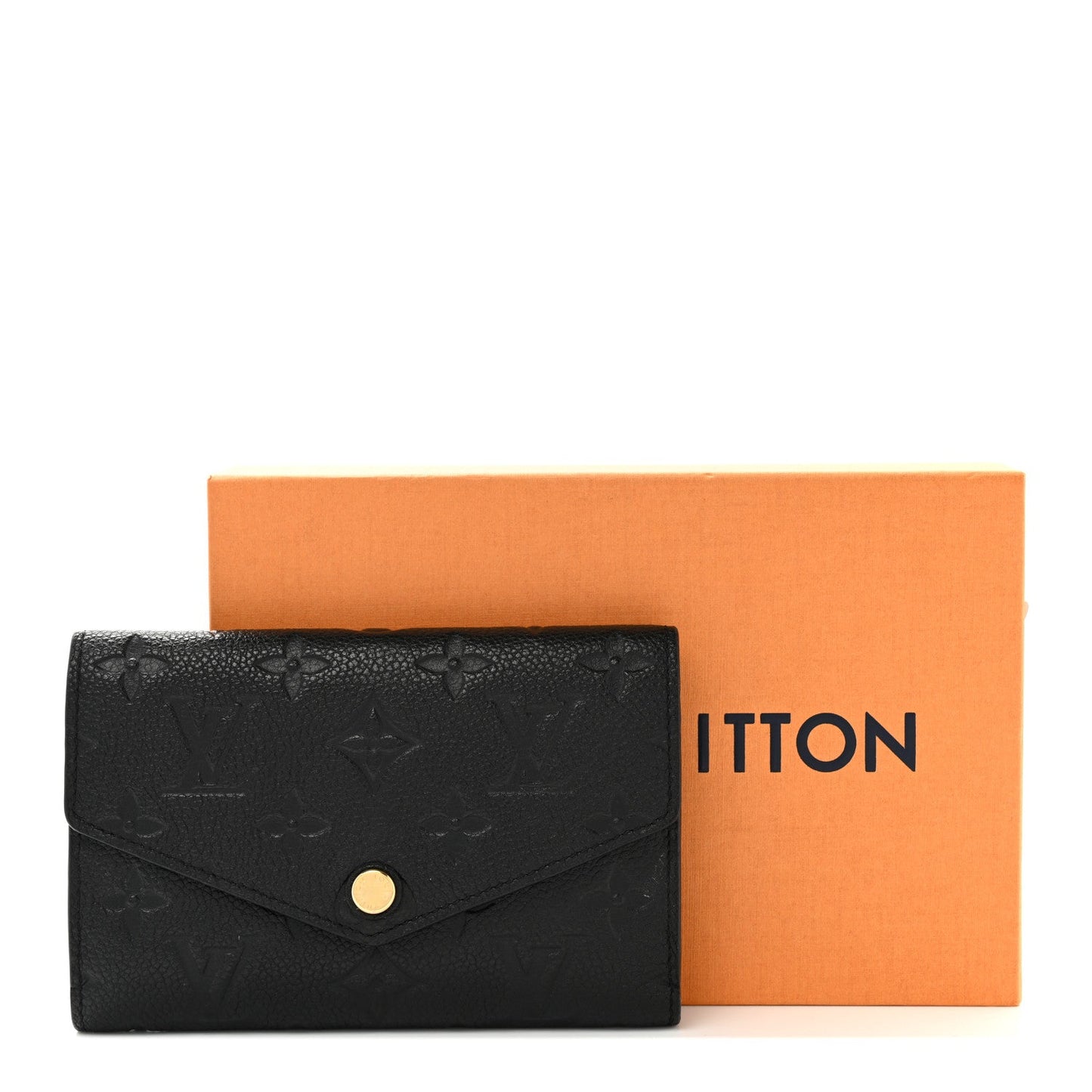 LOUIS VUITTON EMPRIENTE MONOGRAM LEATHER CURIEUSE COMPACT WALLET