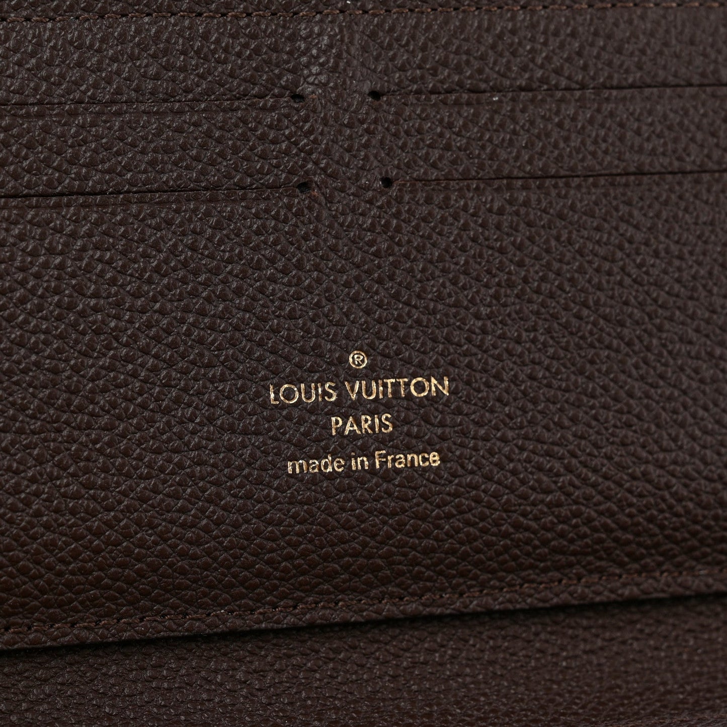 LOUIS VUITTON MONOGRAM EMPREINTE LEATHER SECRET ZIPPY WALLET