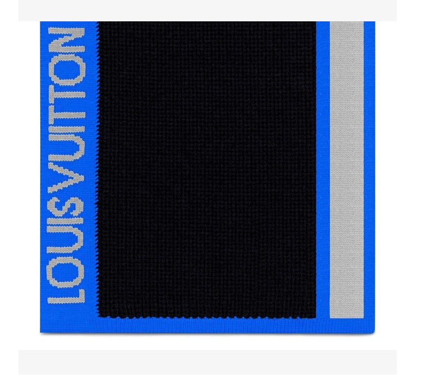 LOUIS VUITTON GENERATION WOOL SCARF