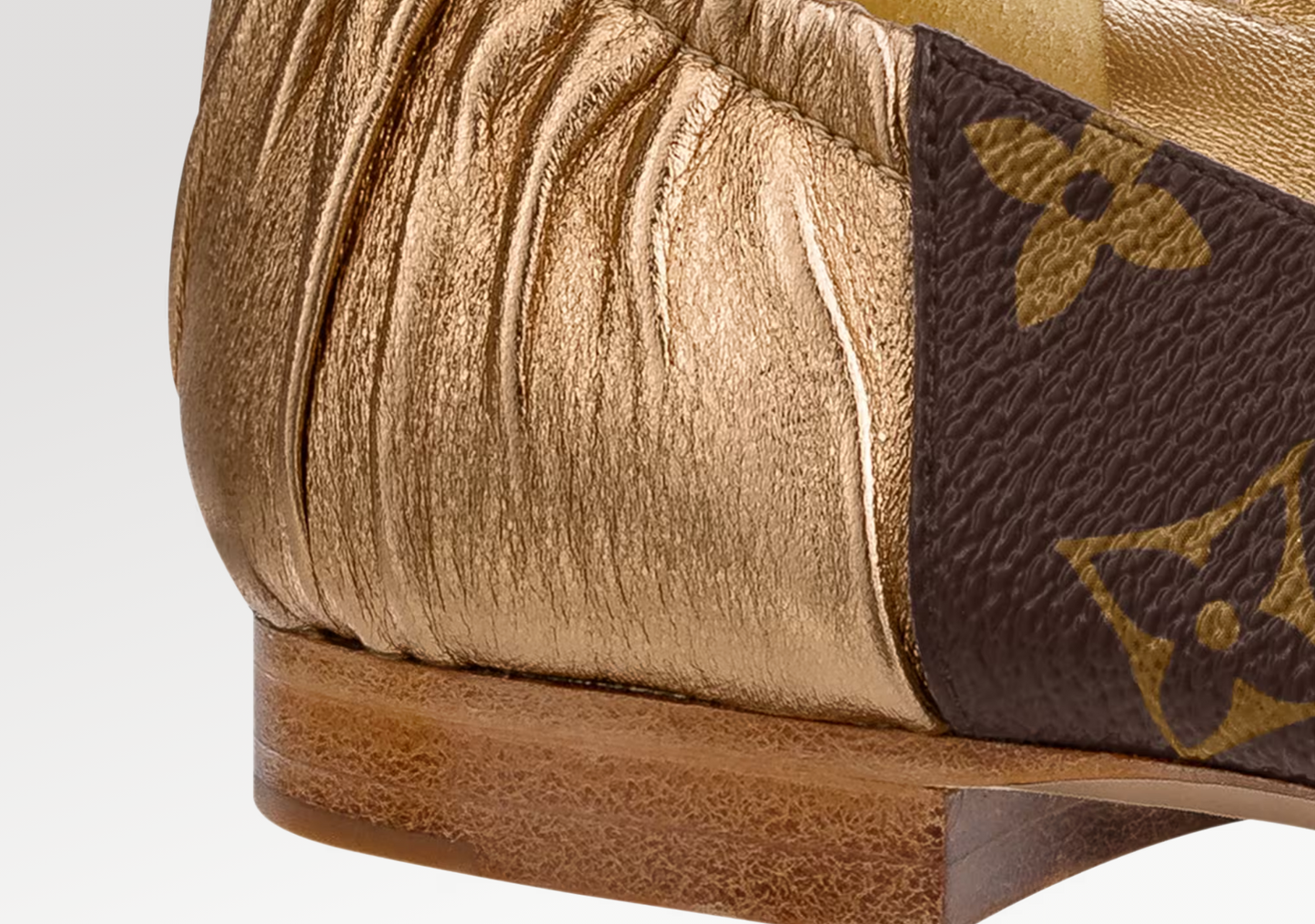 LOUIS VUITTON MONOGRAM JOY BALLERINA SHOES