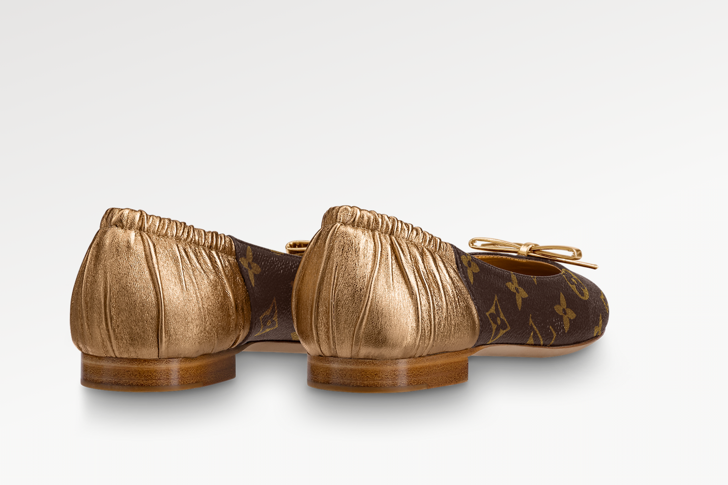 LOUIS VUITTON MONOGRAM JOY BALLERINA SHOES