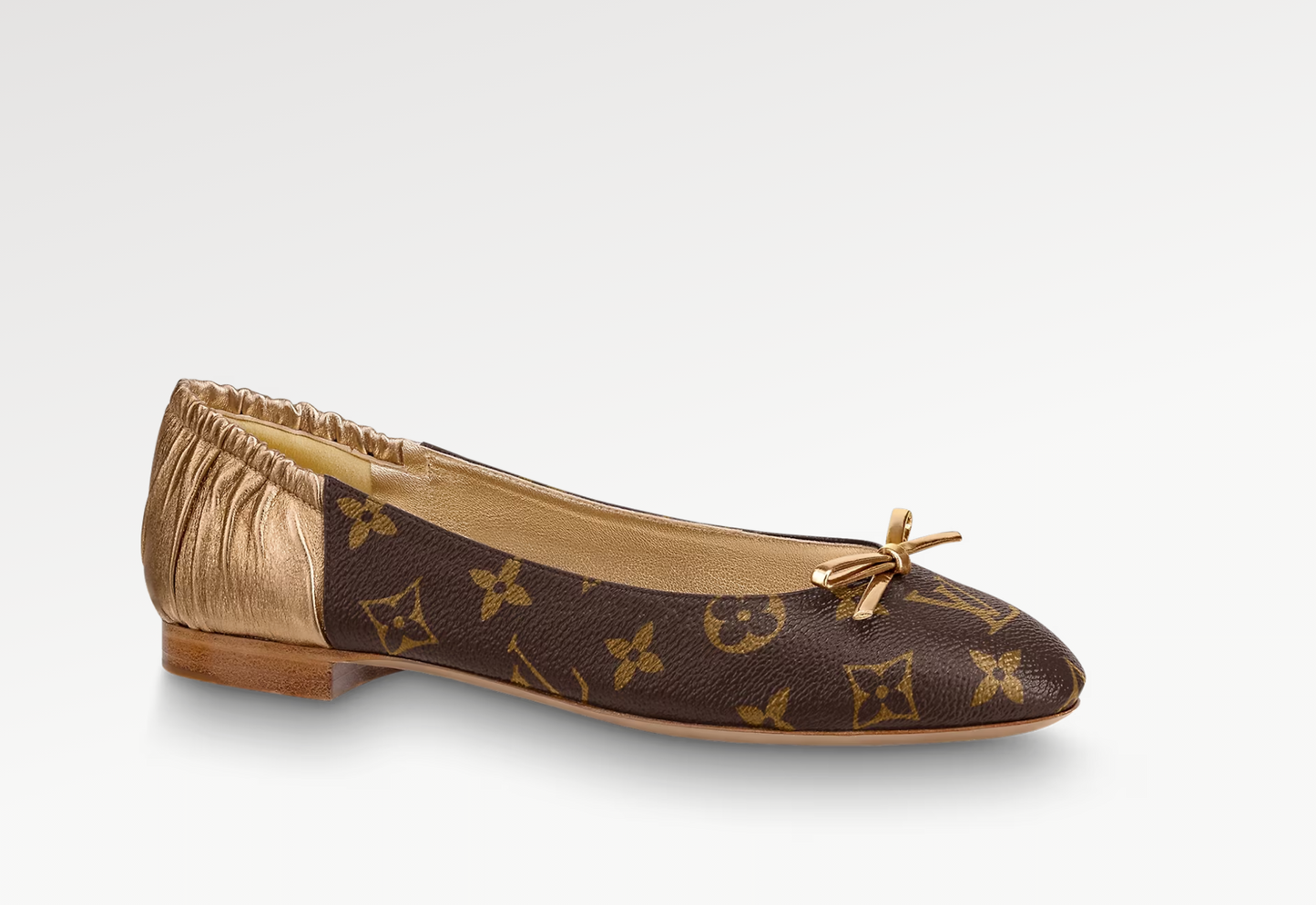 LOUIS VUITTON MONOGRAM JOY BALLERINA SHOES