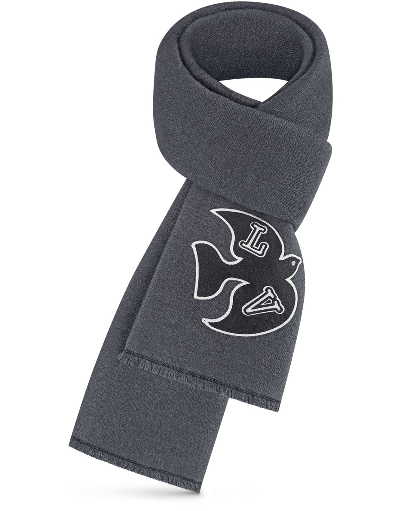 LOUIS VUITTON LV HARMONY WOOL SCARF