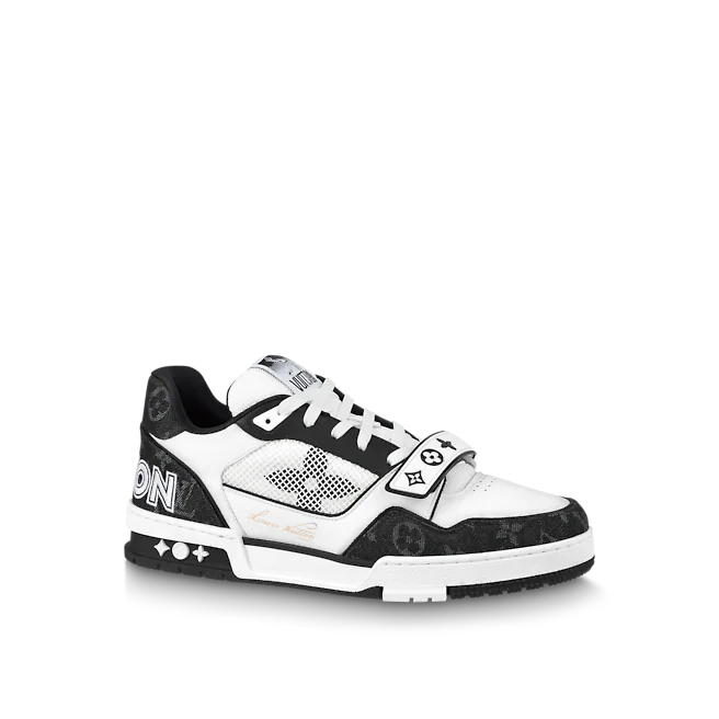 LOUIS VUITTON LV TRAINER VELCRO STRAP MONOGRAM SNEAKERS