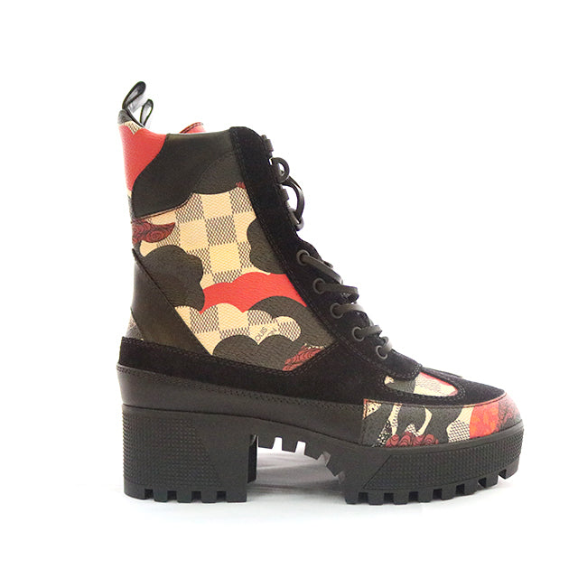 LOUIS VUITTON OVERCLOUD PLATFORM DESERT BOOTS