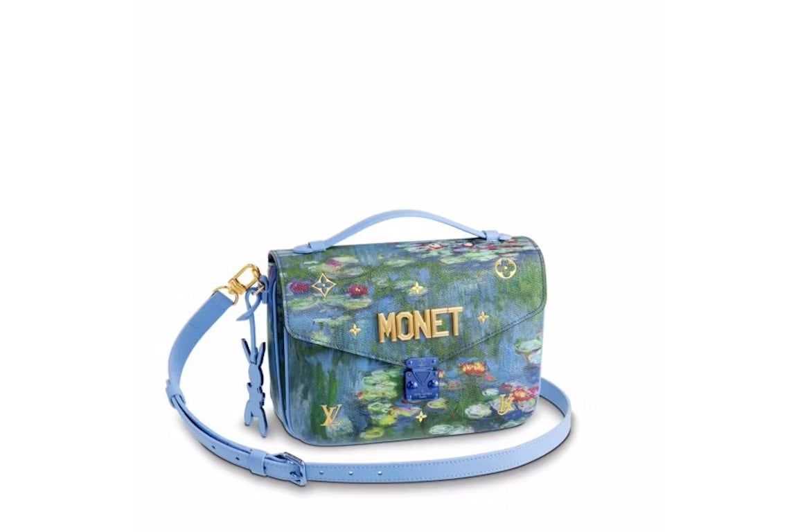 LOUIS VUITTON LIMITED EDITION MASTERS MONET PERIWINKLE POCHETTE MÃTIS
