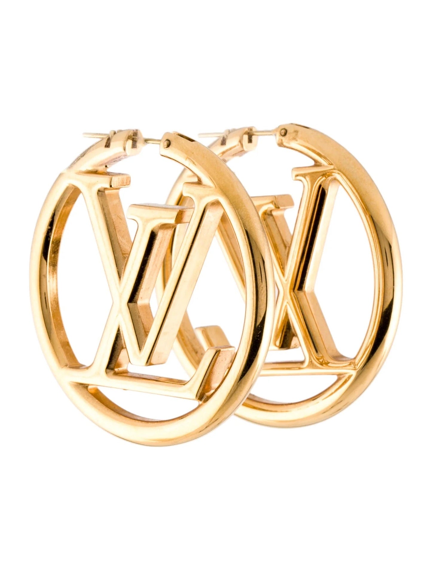 LOUIS VUITTON LOUISE HOOP EARRINGS