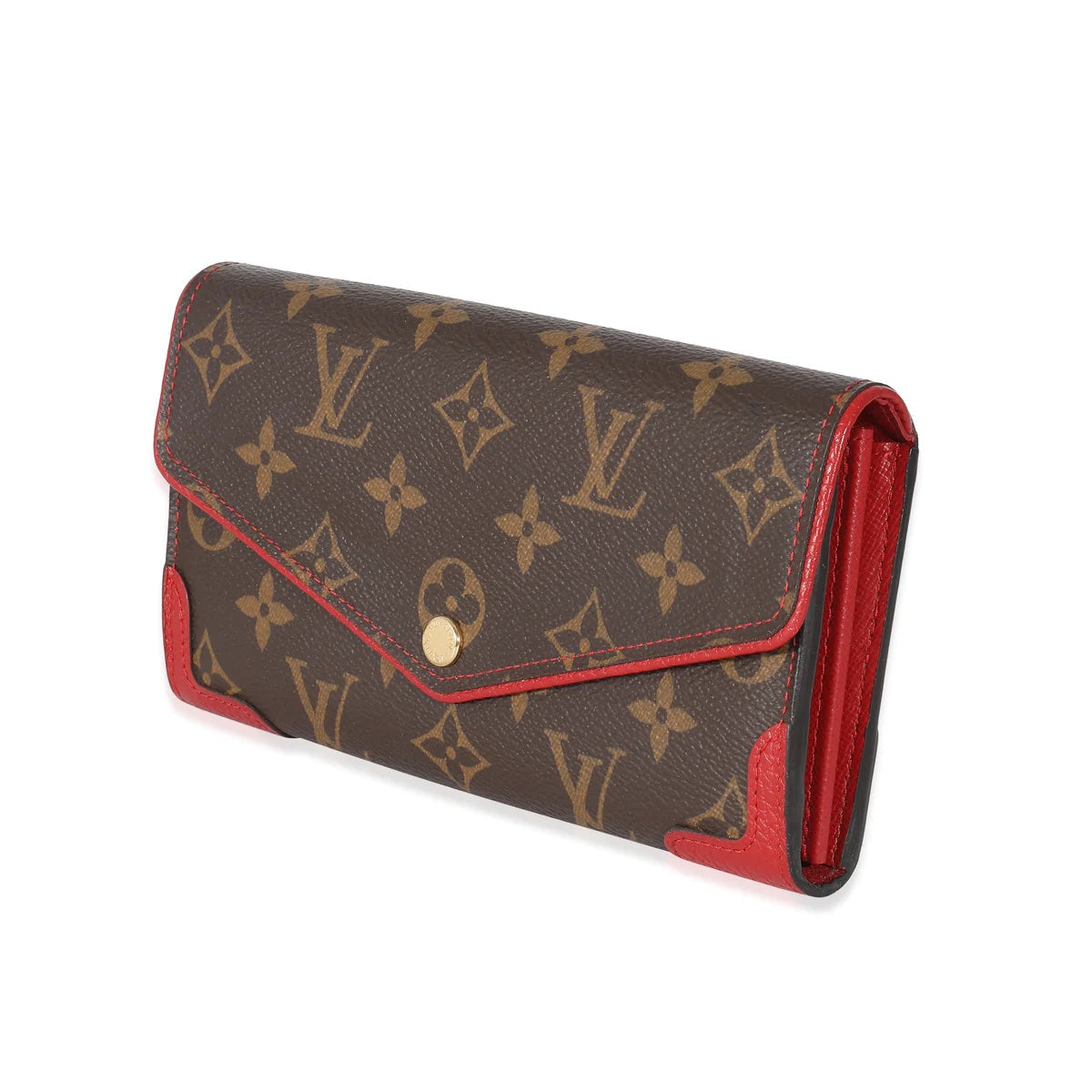 LOUIS VUITTON MONOGRAM CERISE PORTEFEUILLE REITRO SARAH WALLET