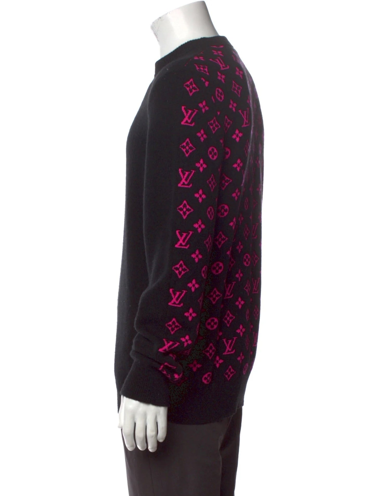 LOUIS VUITTON MONOGRAM CASHMERE SWEATER