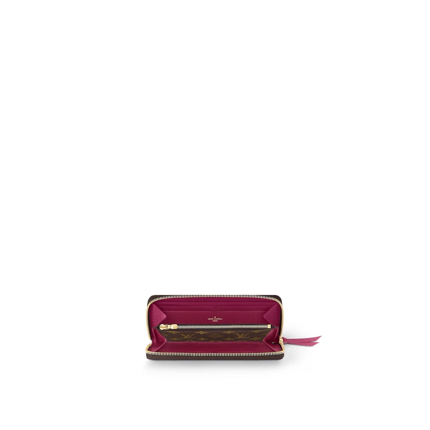 LOUIS VUITTON MONOGRAM CLÃMENCE WALLET FUCHSIA