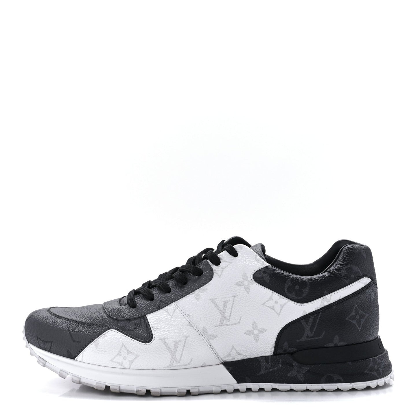 LOUIS VUITTON MONOGRAM ECLIPS ICE REVERSE RUN AWAY SNEAKERS