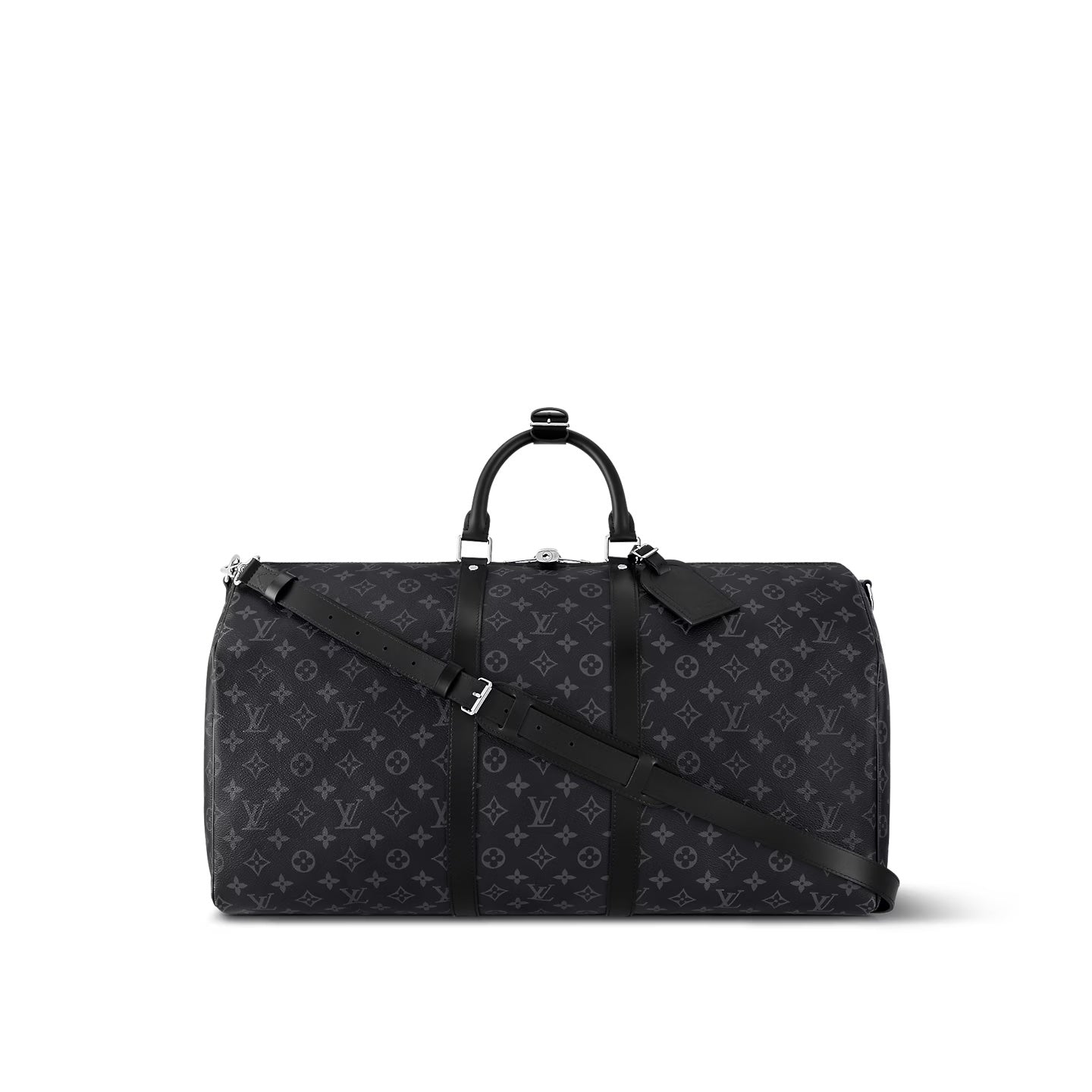 LOUIS VUITTON MONOGRAM ECLIPSE KEEPALL BANDOULIÃRE 55 BAG