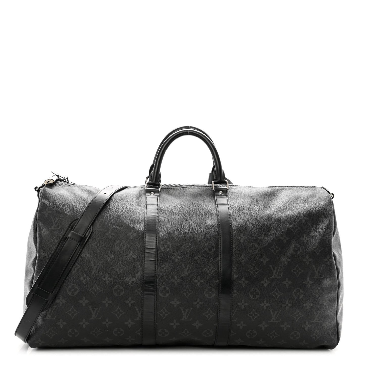 LOUIS VUITTON MONOGRAM ECLIPSE KEEPALL BANDOULIÃRE 55 BAG