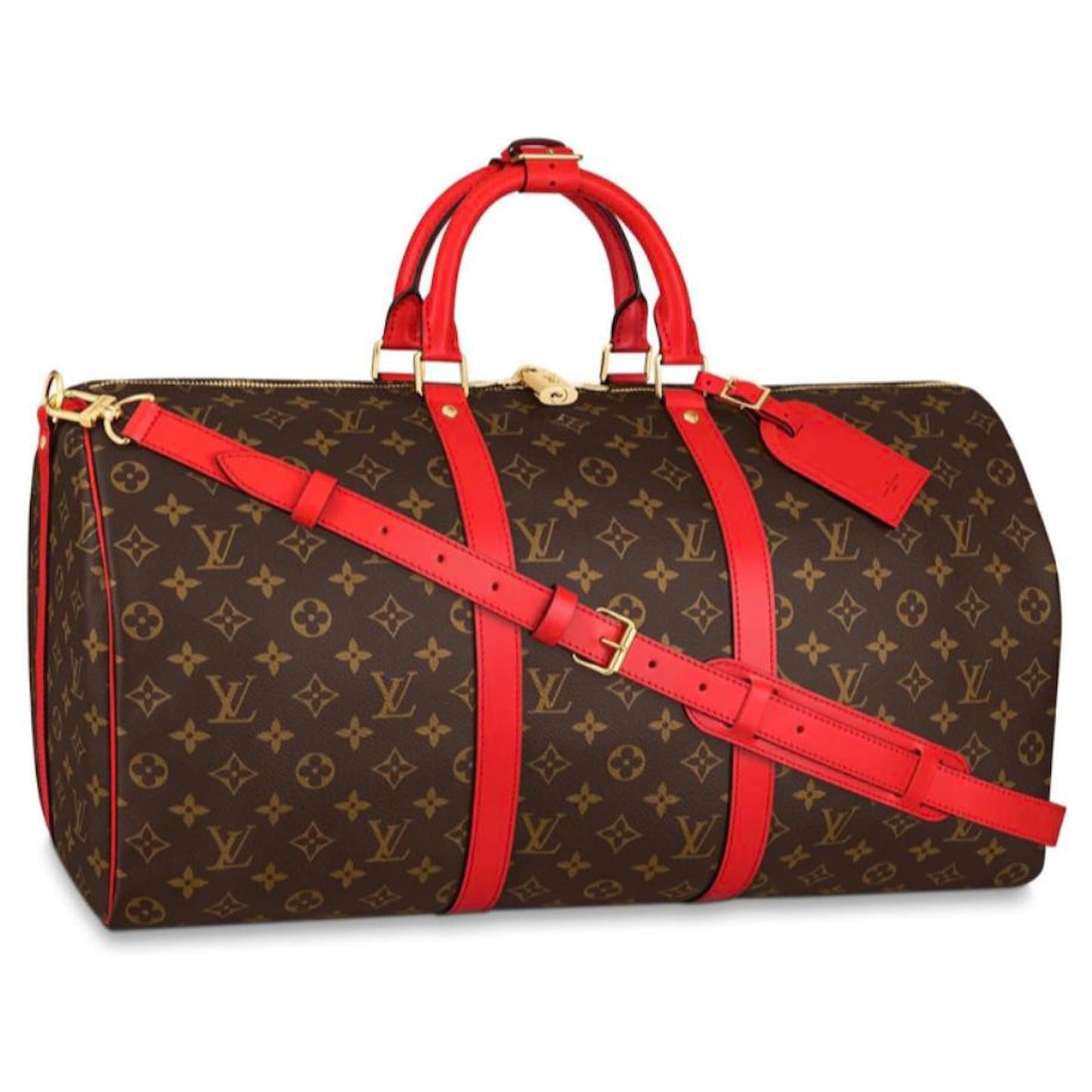 LOUIS VUITTON MONOGRAM KEEPALL BANDOULIÃRE 50 BAG