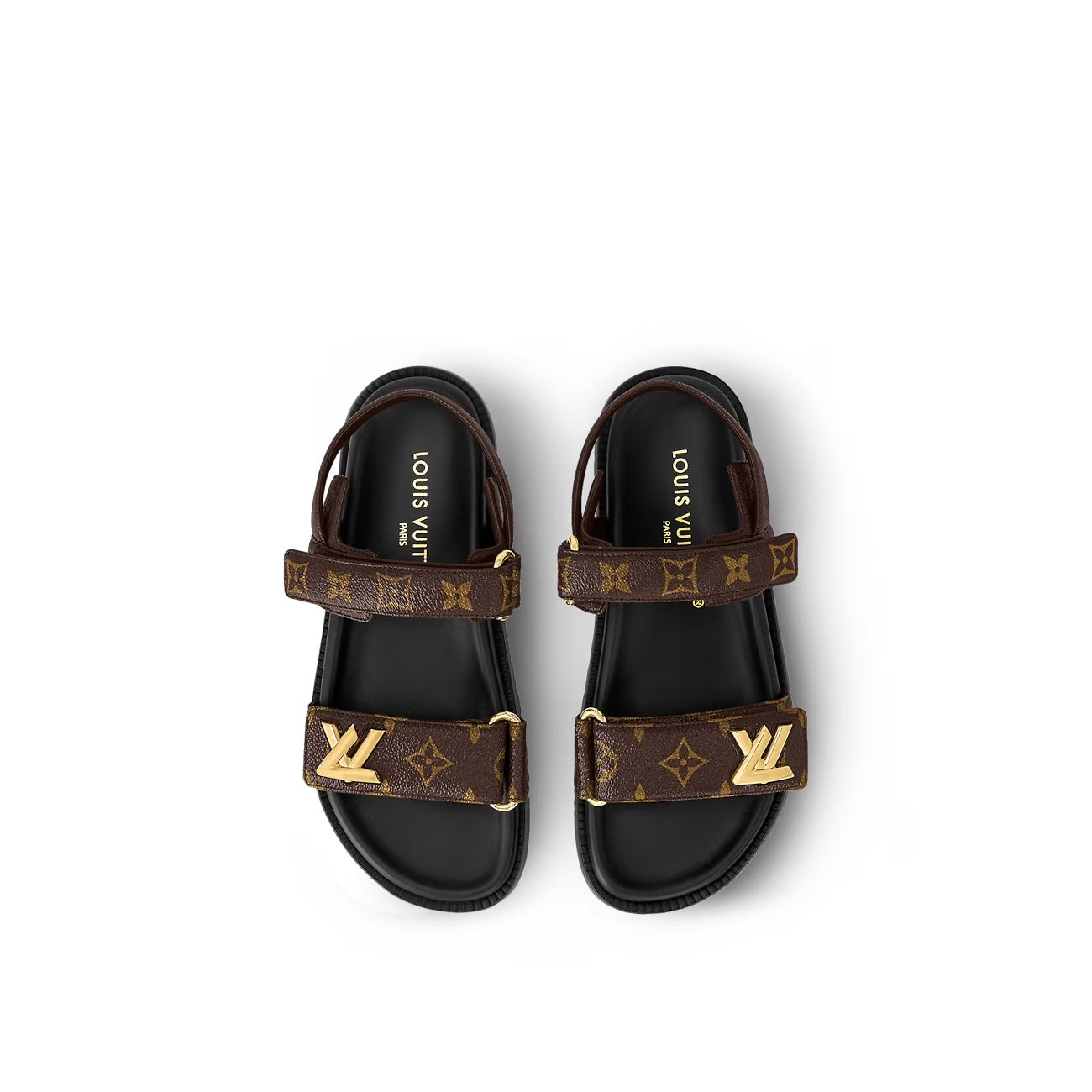 LOUIS VUITTON LV MONOGRAM SUNSET COMFORT SANDALS