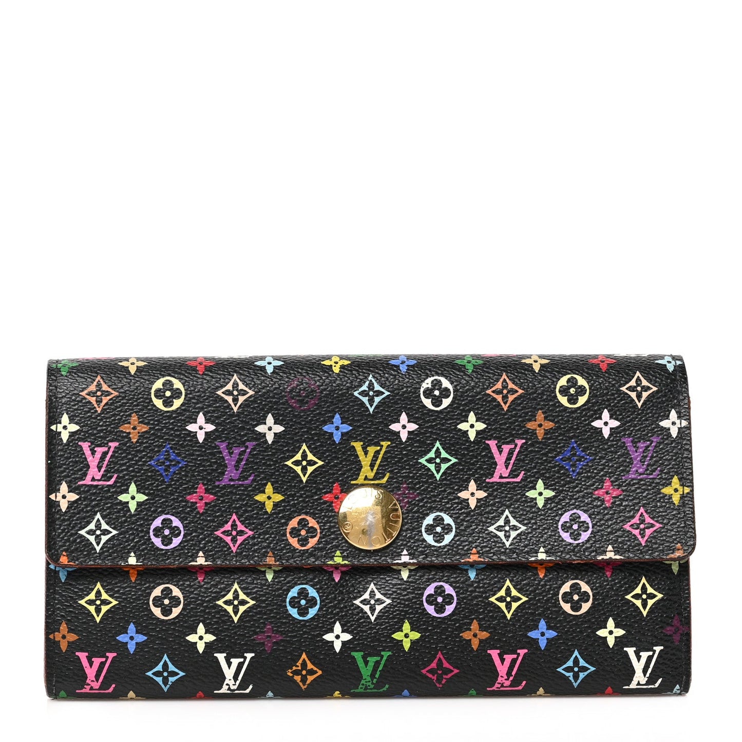 LOUIS VUITTON MULTICOLOR MONOGRAM SARAH WALLET