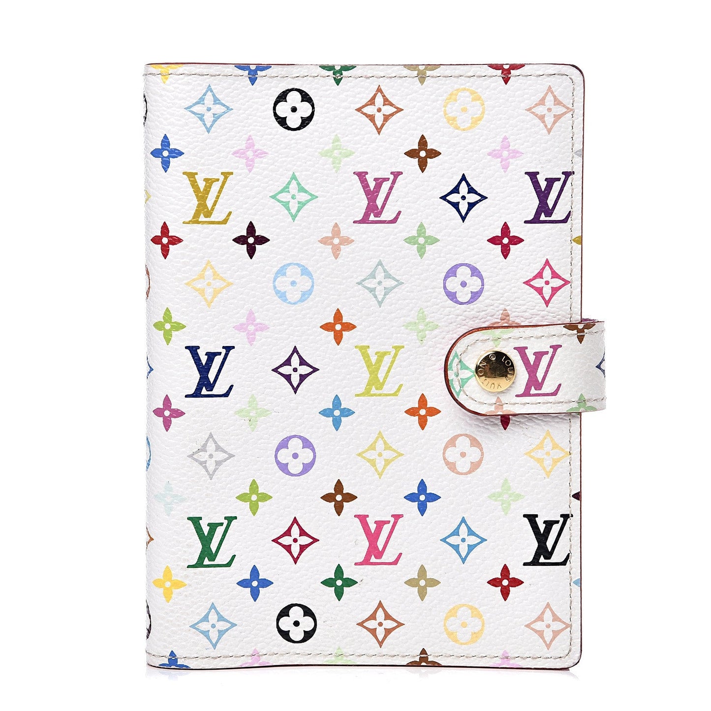 LOUIS VUITTON MULTICOLOR MONOGRAM SMALL RING AGENDA COVER