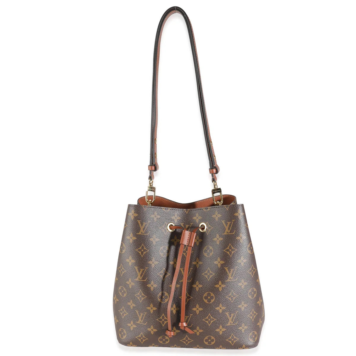 LOUIS VUITTON MONOGRAM NOÃNOE MM SHOULDER BAG CARAMEL