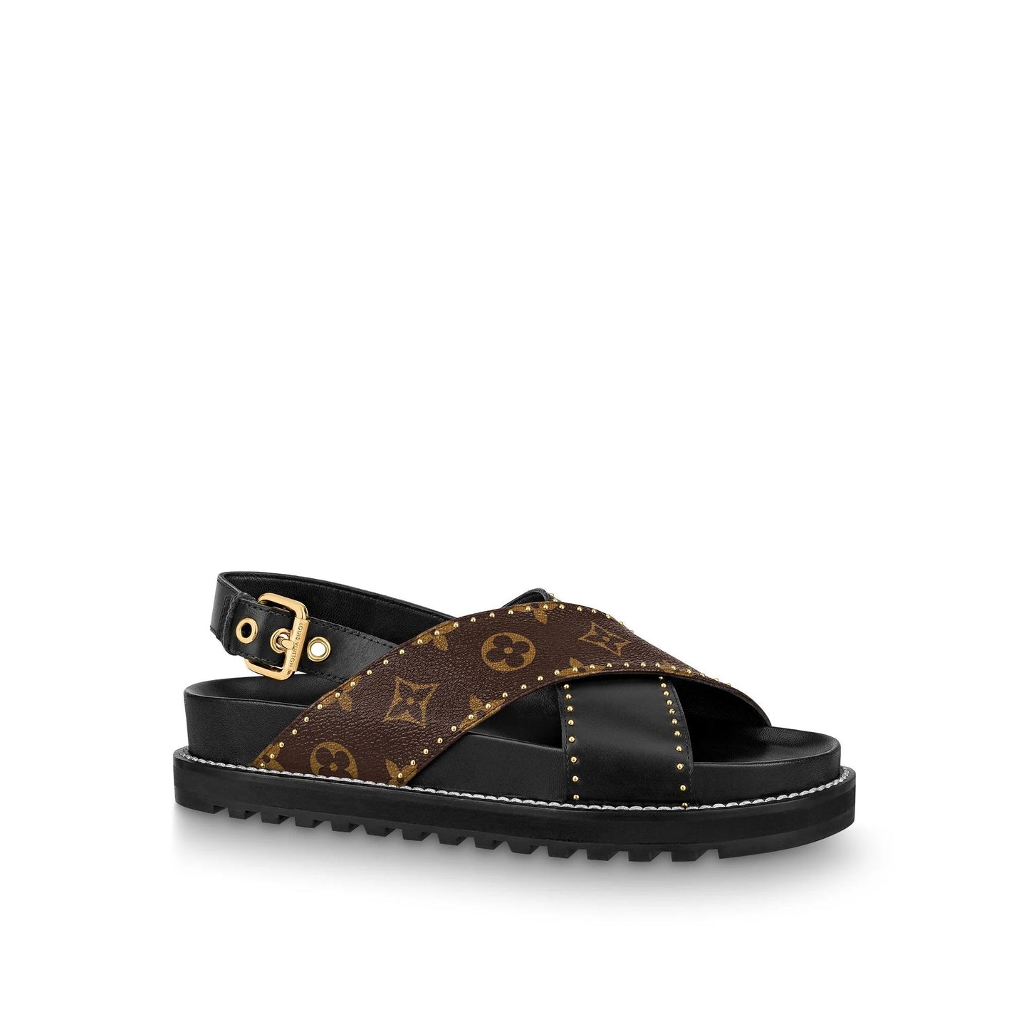 LOUIS VUITTON MONOGRAM PASEO FLAT COMFORT SANDALS
