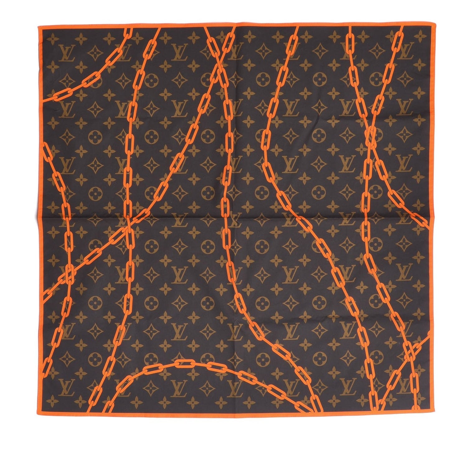 LOUIS VUITTON MONOGRAM SOLAR RAY BANDANA SCARF