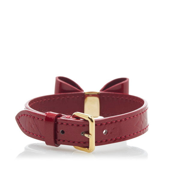 LOUIS VUITTON MONOGRAM VERNIS BRASSERIE FAVORITE RIBBON BRACELET