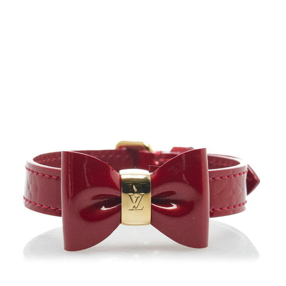 LOUIS VUITTON MONOGRAM VERNIS BRASSERIE FAVORITE RIBBON BRACELET