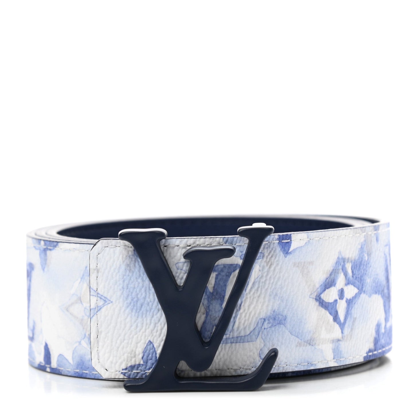 LOUIS VUITTON WATERCOLOR 40MM LV INITIALS REVERSIBLE BELT