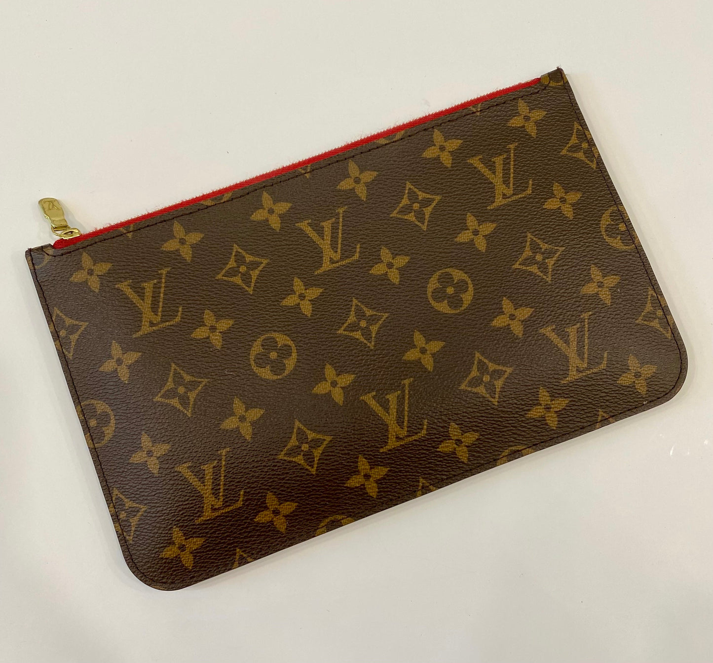 LOUIS VUITTON MONOGRAM NEVERFULL MM GM POCHETTE