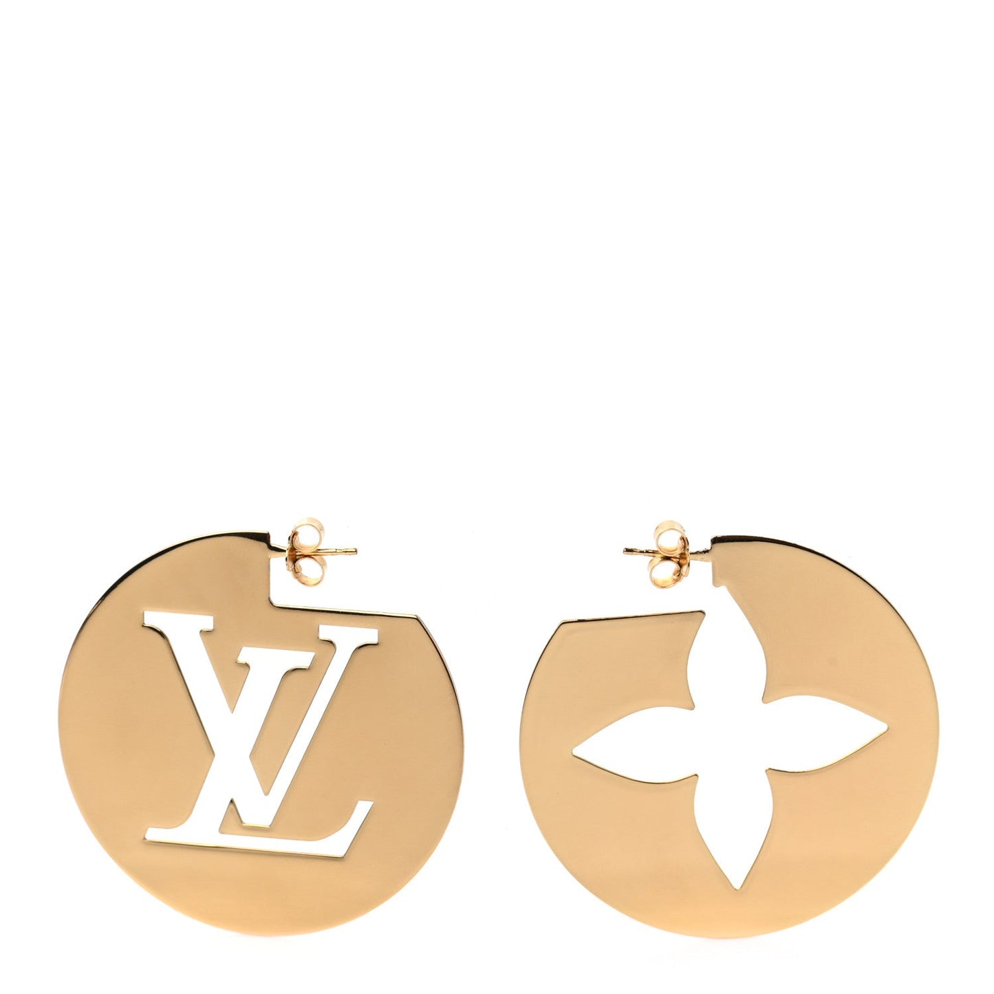 LOUIS VUITTON PERFECT MATCH HOOP EARRINGS