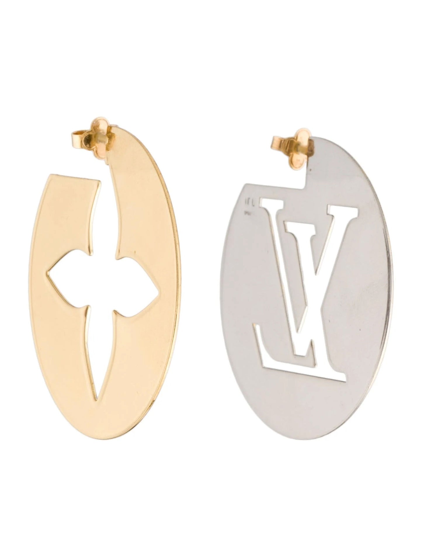 LOUIS VUITTON PERFECT MATCH HOOP EARRINGS