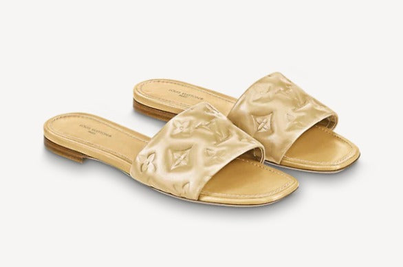 LOUIS VUITTON REVIVAL FLAT MULES