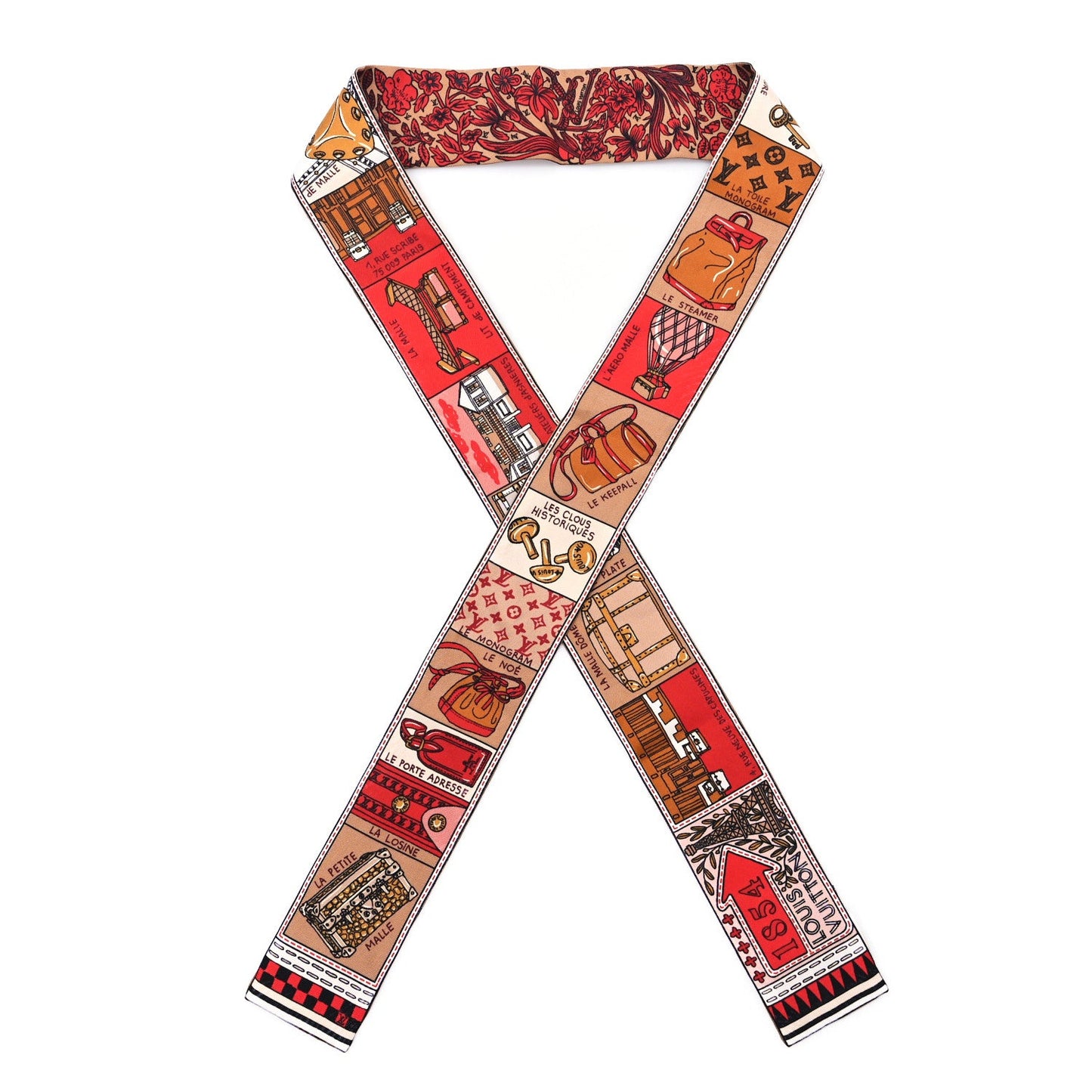 LOUIS VUITTON JEW DE LOUIS BB SILK BANDEAU