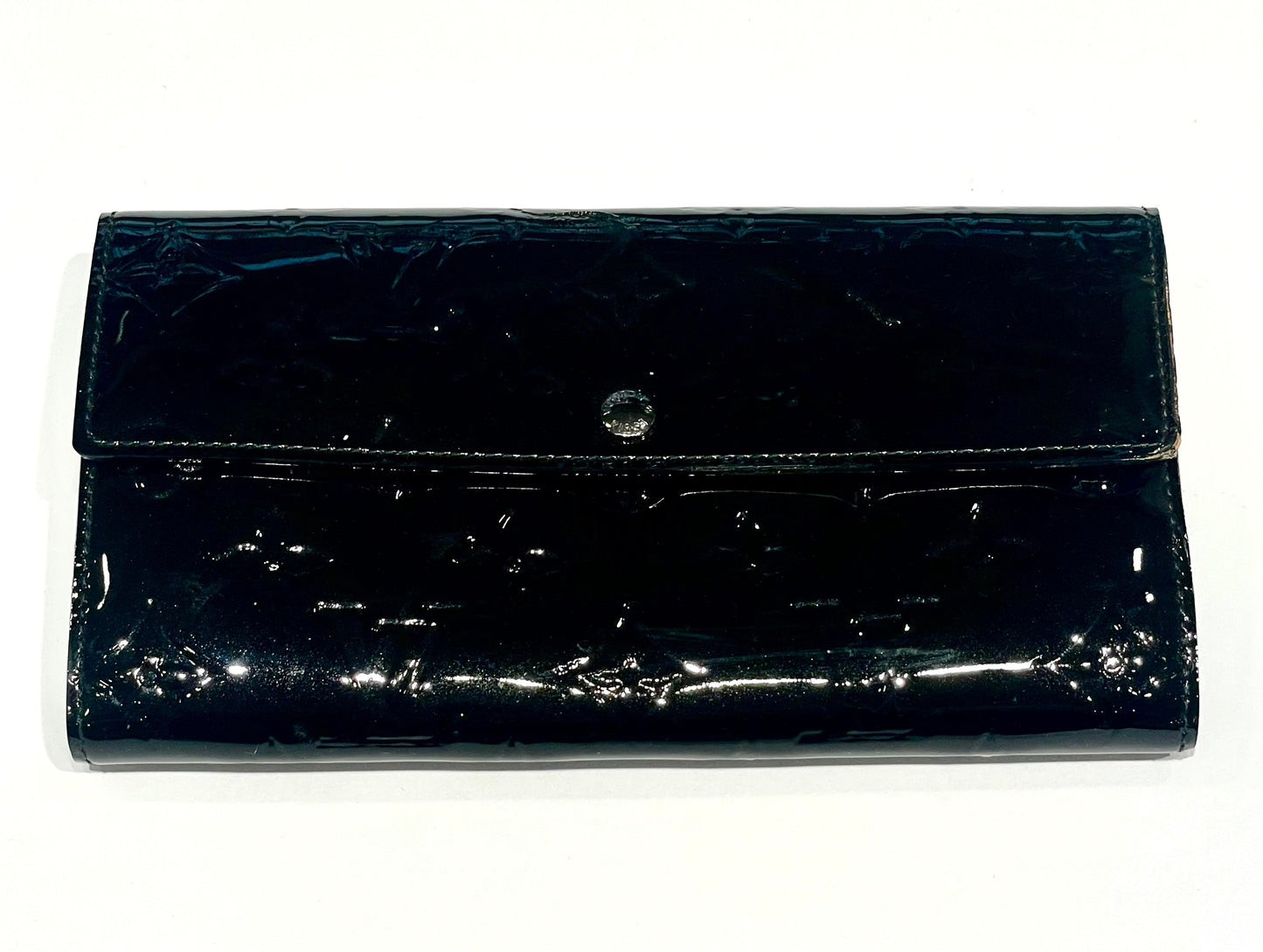 LOUIS VUITTON MONOGRAM VERNIS LEATHER SARAH WALLET
