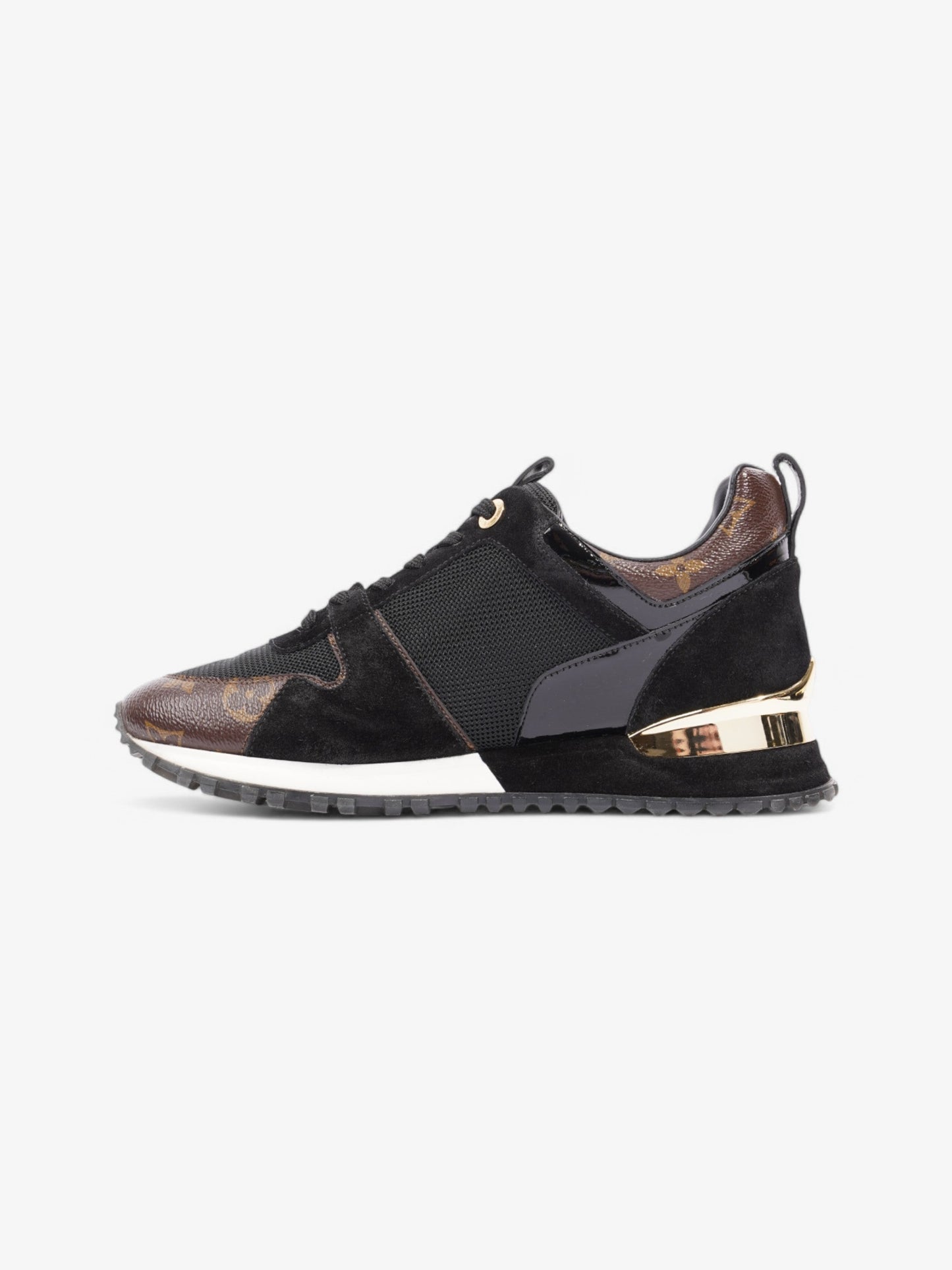 Louis Vuitton Run Away Black / Monogram Mesh EU 37 UK 4