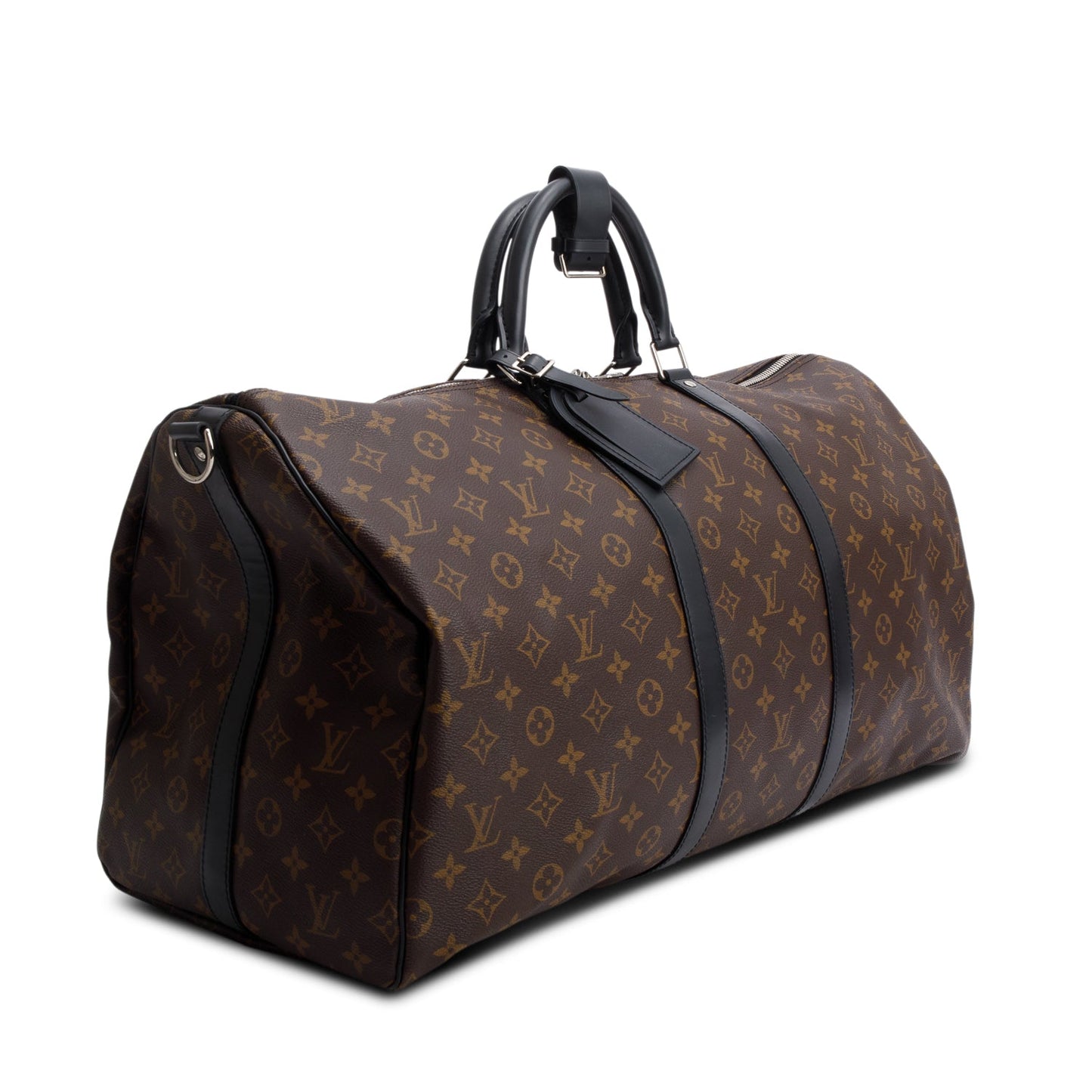 Louis Vuitton Monogram Macassar Keepall Bandouliere 55