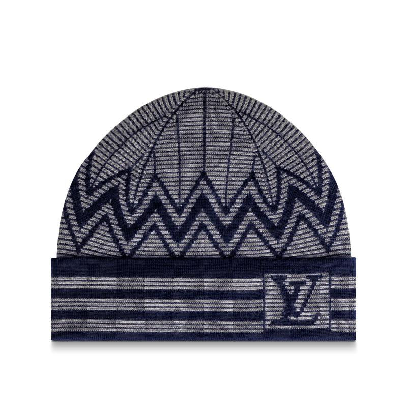 LOUIS VUITTON KARAKOSTRIP WOOL CASHMERE BEANIE