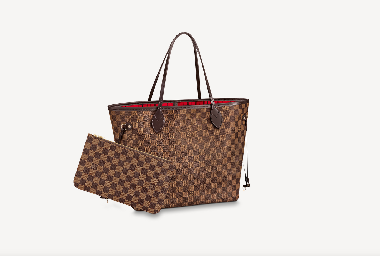 LOUIS VUITTON DAMIER EBENE NEVERFULL MM