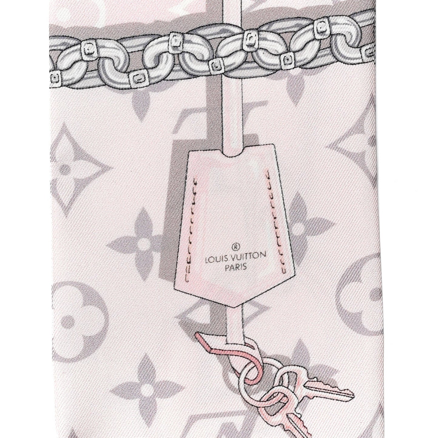 LOUIS VUITTON MONOGRAM CONFIDENTIAL SILK BANDEAU