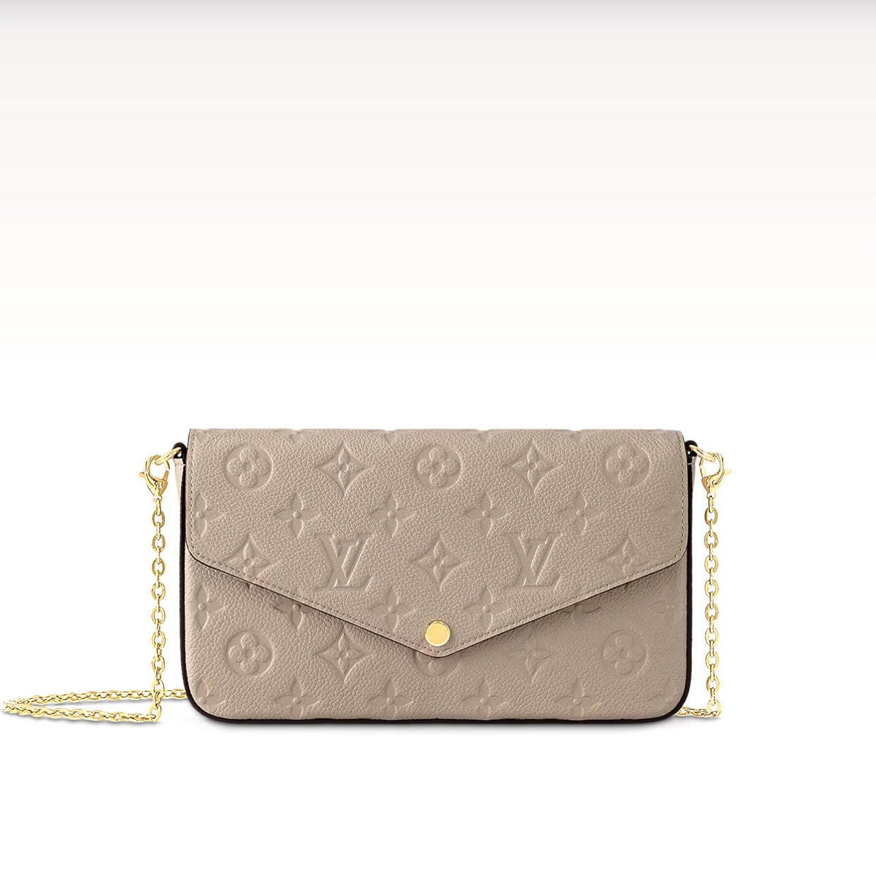 LOUIS VUITTON MONOGRAM EMPREINTE LEATHER POCHETTE FÃLICIE CROSSBODY