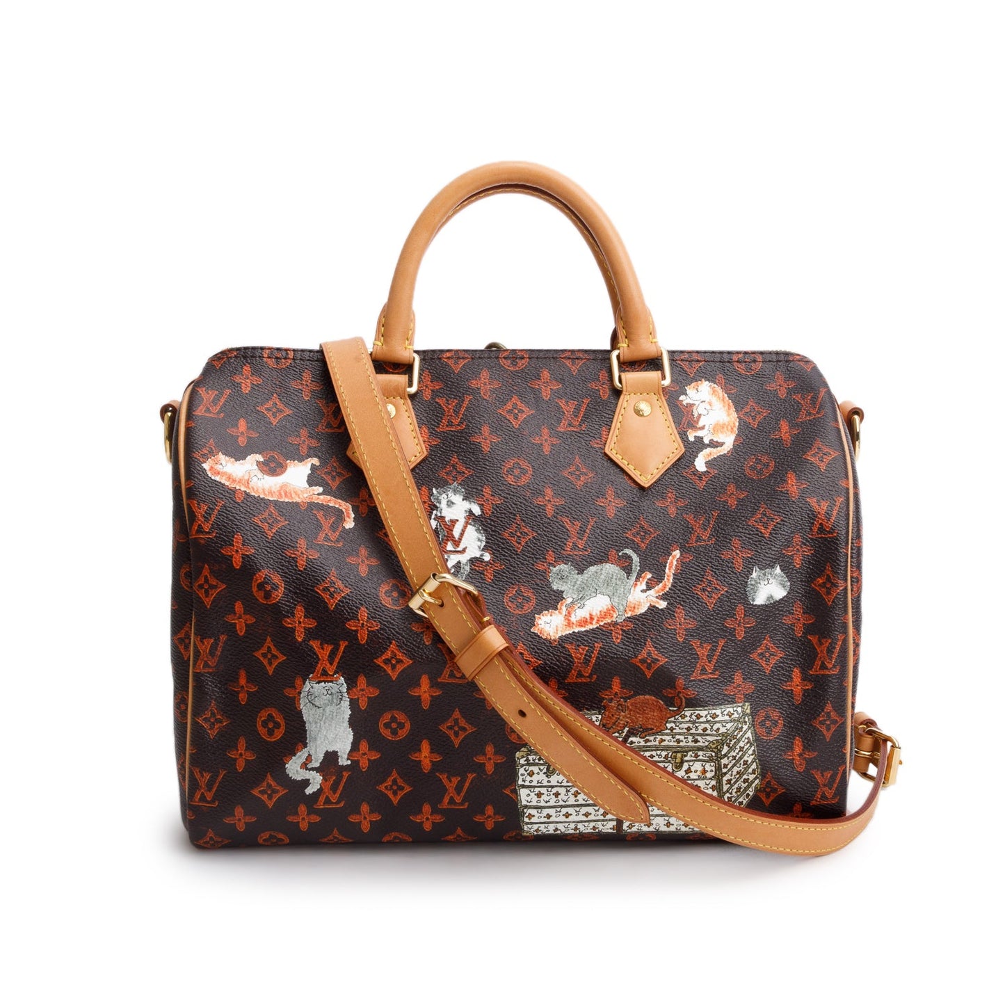 Louis Vuitton Catogram Speedy 30 Bandouliere