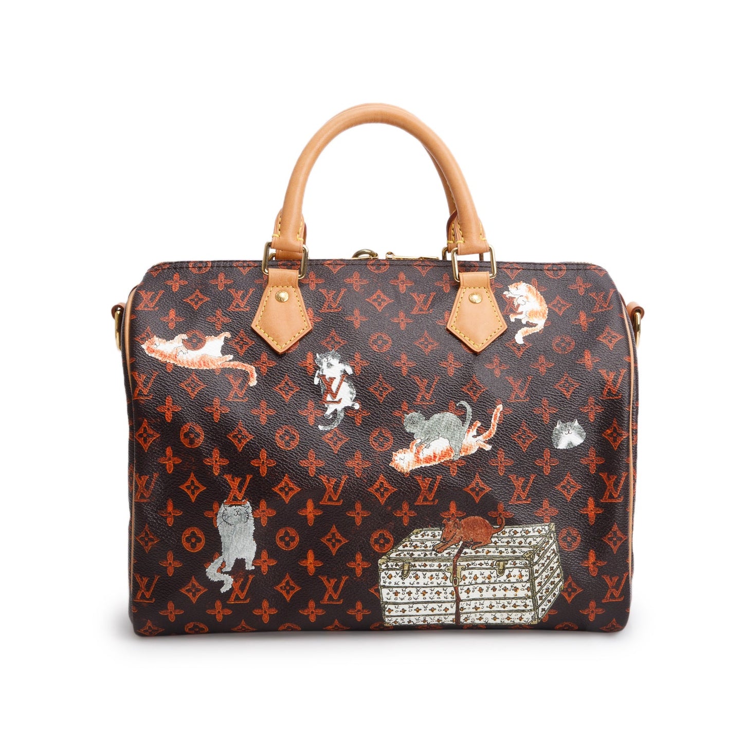 Louis Vuitton Catogram Speedy 30 Bandouliere
