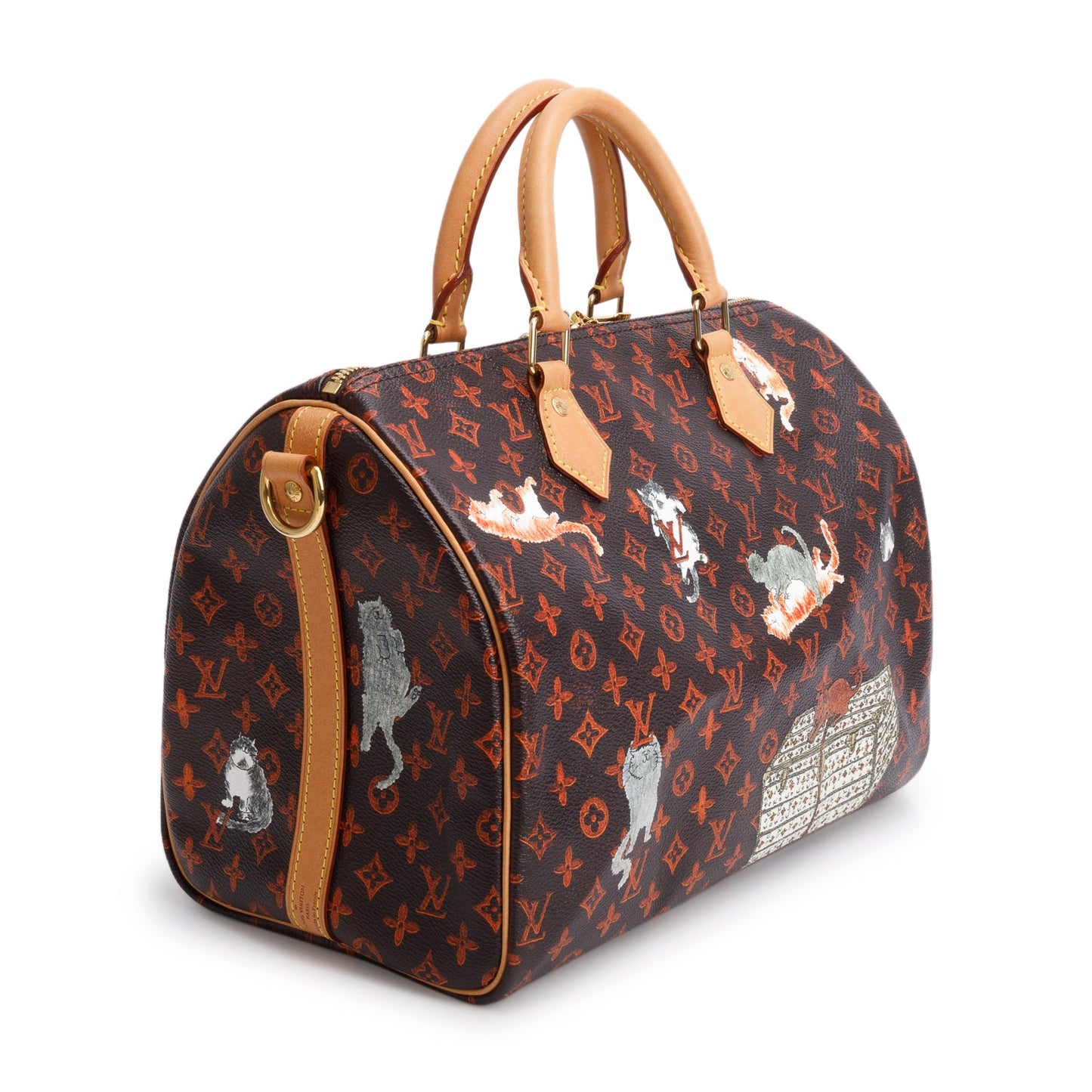 Louis Vuitton Catogram Speedy 30 Bandouliere