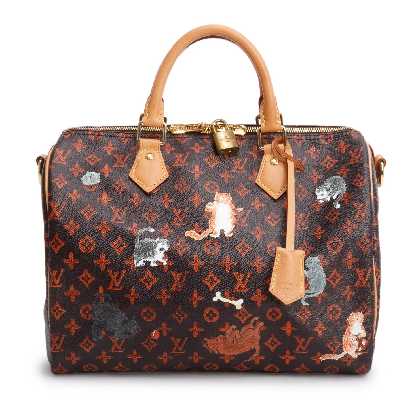 Louis Vuitton Catogram Speedy 30 Bandouliere