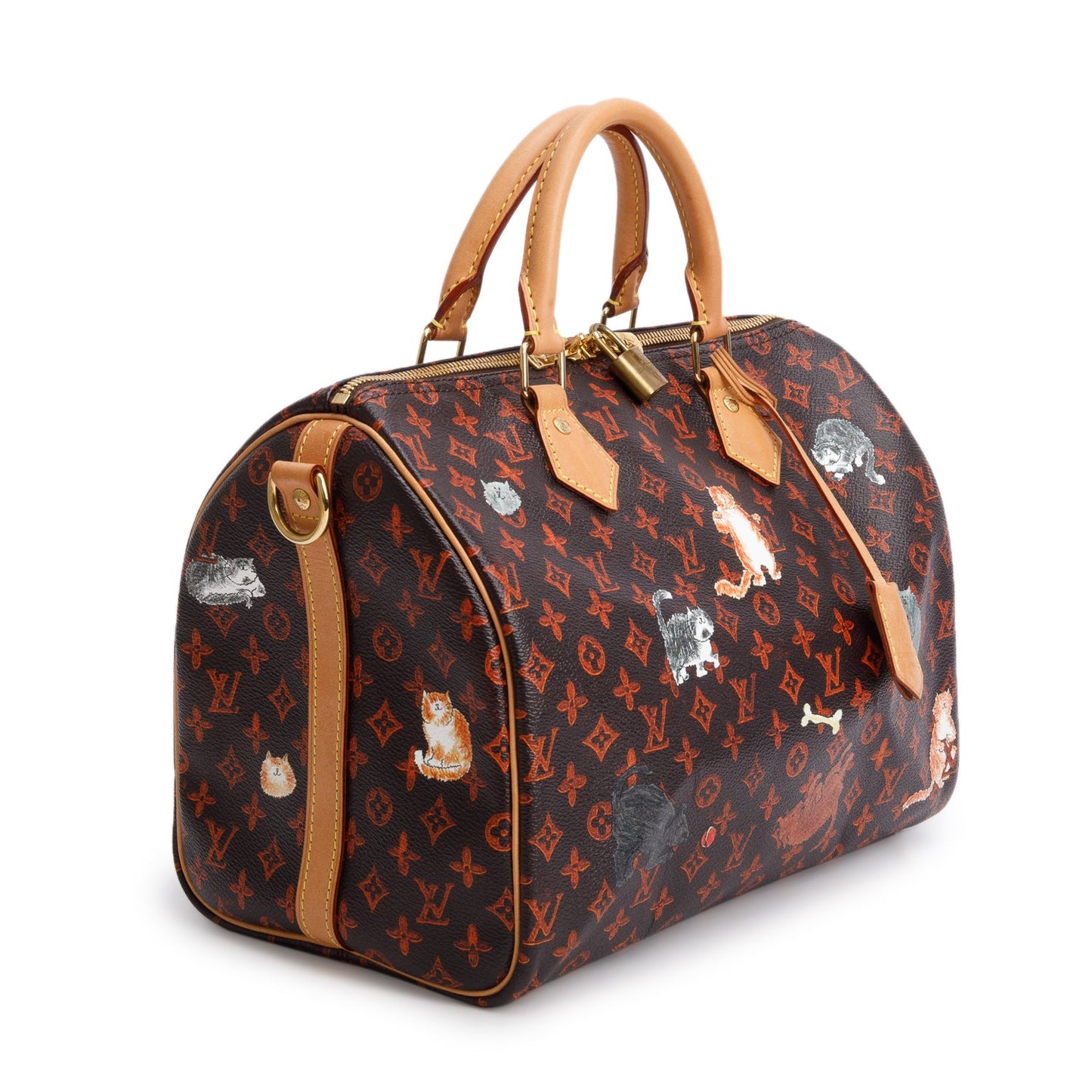 Louis Vuitton Catogram Speedy 30 Bandouliere