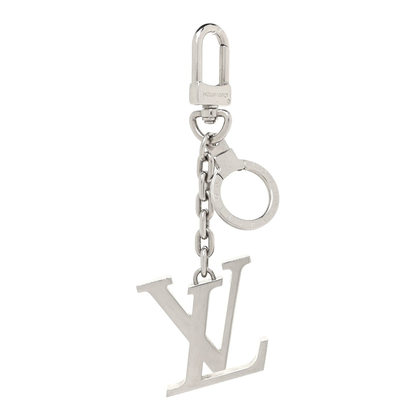 LOUIS VUITTON LV FACETTES BAG CHARM KEY HOLDER