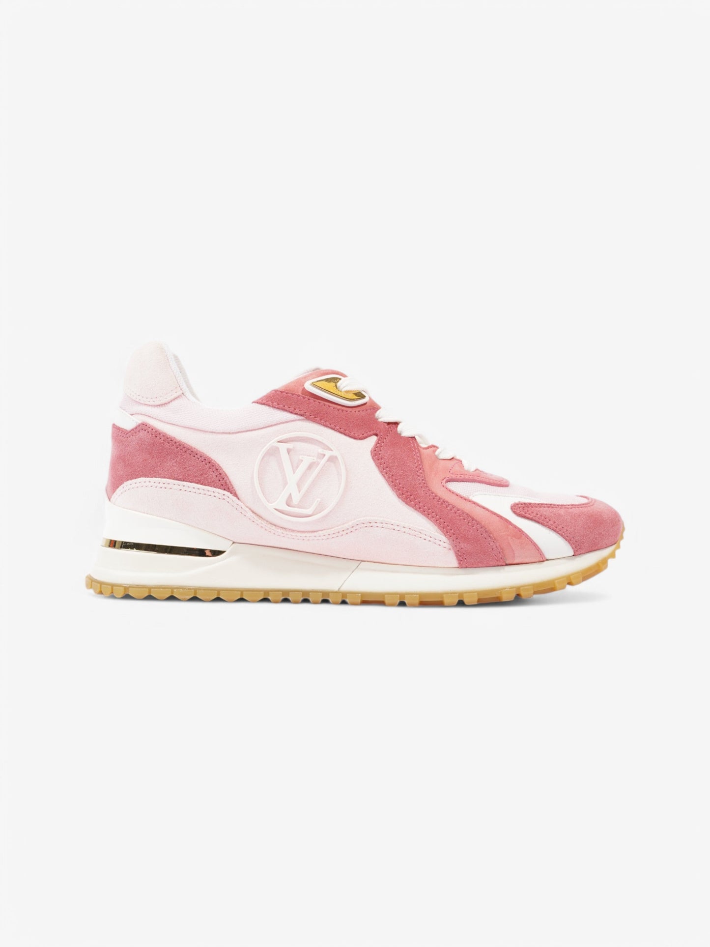 Louis Vuitton Run Away Pink / White Suede EU 39 UK 6