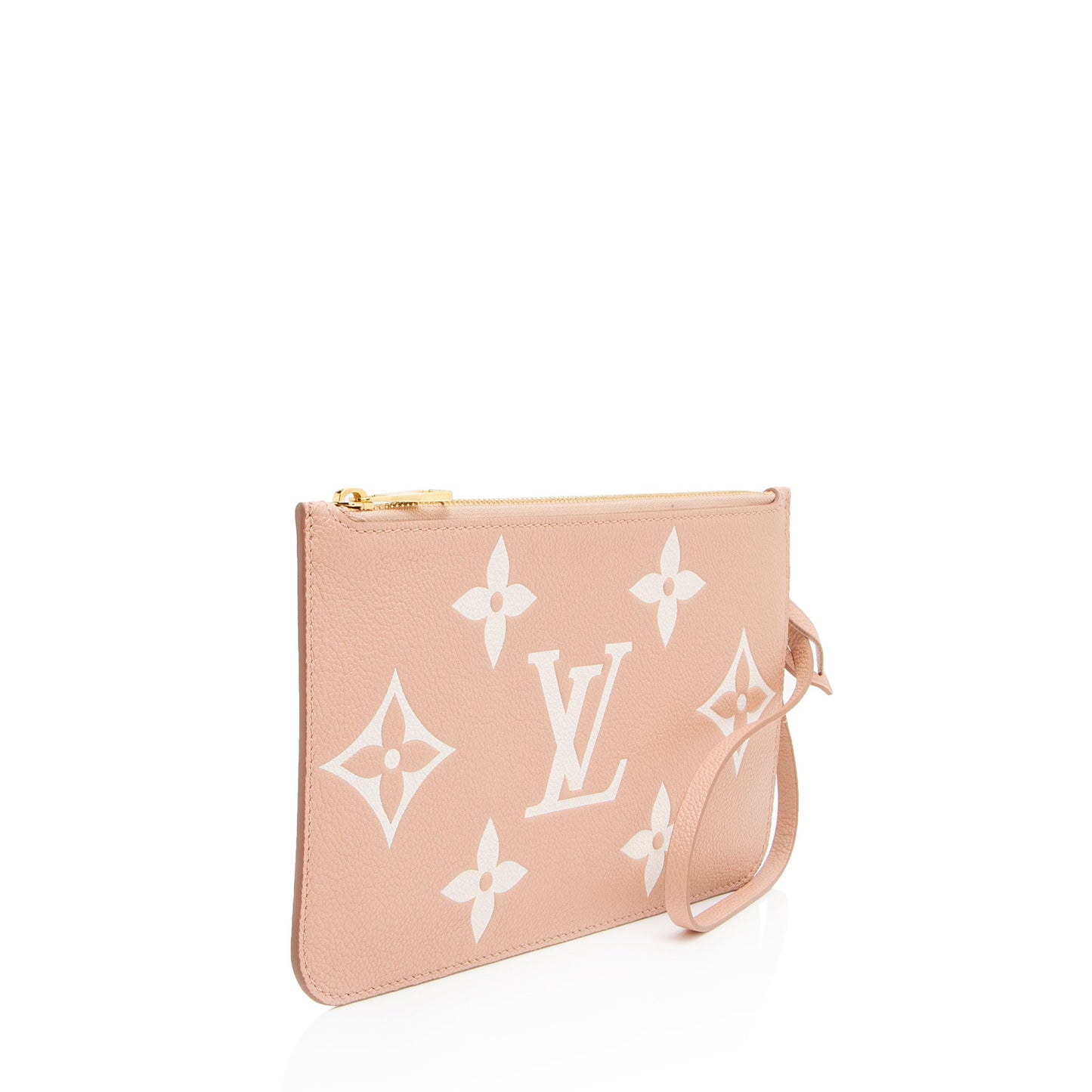 Louis Vuiiton Giant Monogram Empreinte Bicolor Neverfull MM Pochette