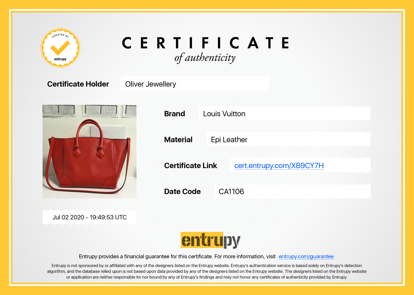 Louis Vuitton 2016 Epi Phenix MM